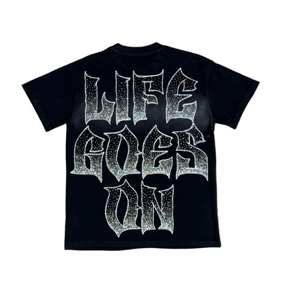 Saints Black Gothic Signature Logo